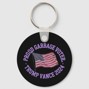 Chaveiro Proud Garbage Voter Trump Vance 2024 Sai