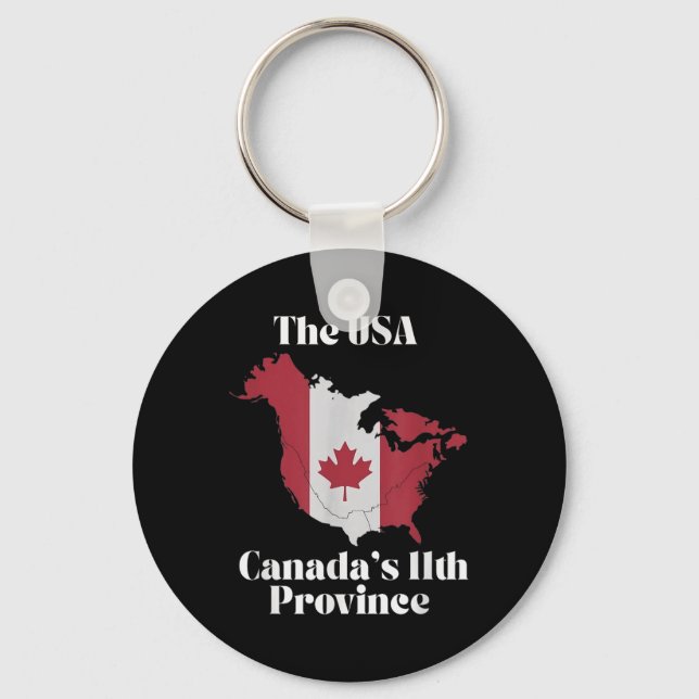 Chaveiro Província 11 das Canadas dos Estados Unidos (Frente)