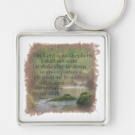 Chaveiro PSALM 23:1 - Keychain