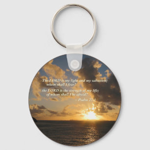 Chaveiro Psalm 27 1 The Lord Is My Light