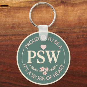 Chaveiro PSW Personalizado Floral