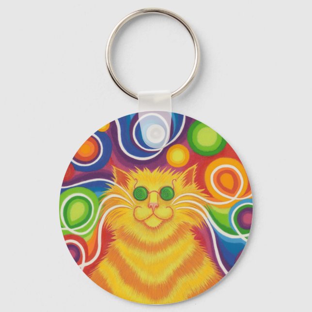 Chaveiro psy-cat-delic (Frente)