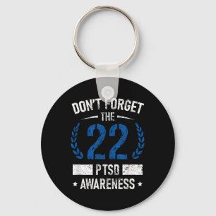 Chaveiro Ptsd: Sensibilização Suicida Soldado Americano Vet