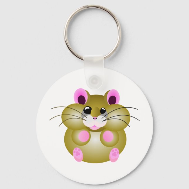 Chaveiro Pudgy Hamster (Frente)