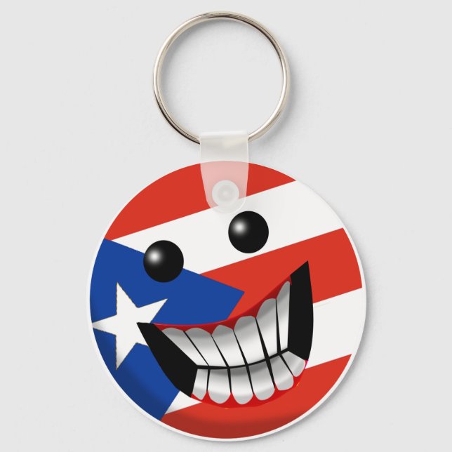 Chaveiro Puerto Rican Smile (Frente)
