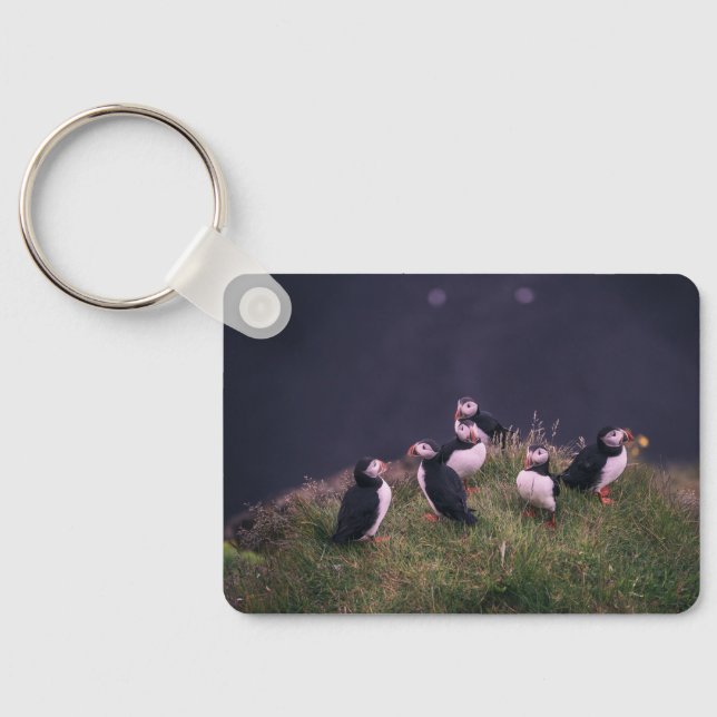 Chaveiro Puffins Atlântico (Verso)