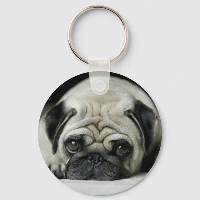 Chaveiro Pug (Frente)