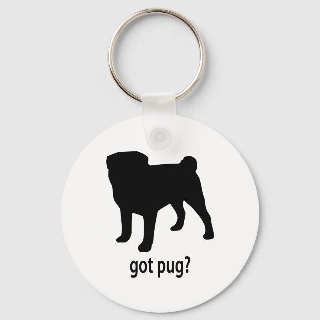 Chaveiro Pug (Frente)