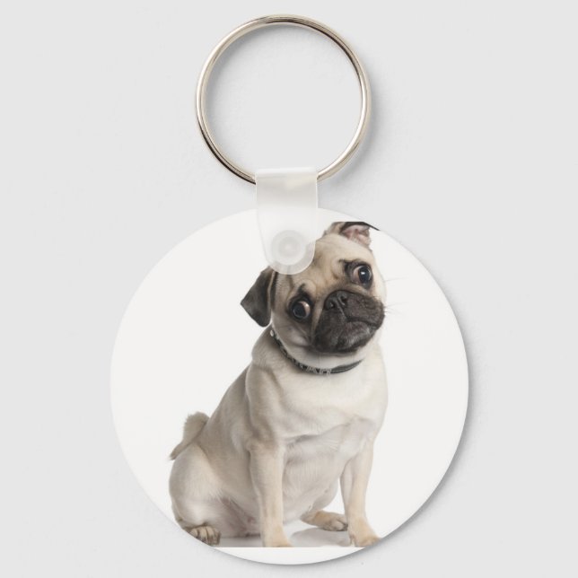 Chaveiro Pug (Frente)