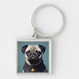 Chaveiro Pug