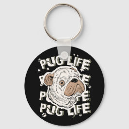 Chaveiro Pug Life Animal og