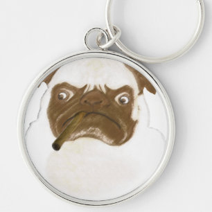 Chaveiro Puggy personalizado com charuto