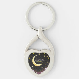 Chaveiro Pulse Grande Lua e Estrelas Pingente Inspirador