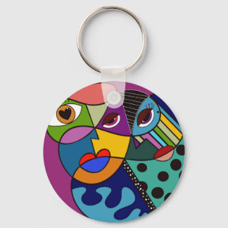 Chaveiro Pulseira Abstrata
