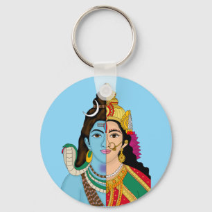 Chaveiro Pulseira Ardhanarishwara