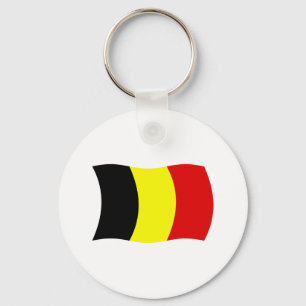 Chaveiro Pulseira com a bandeira da Bélgica