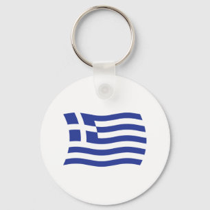 Chaveiro Pulseira com a Bandeira da Grécia