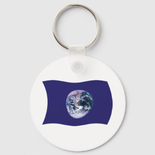Chaveiro Pulseira com a Bandeira da Terra
