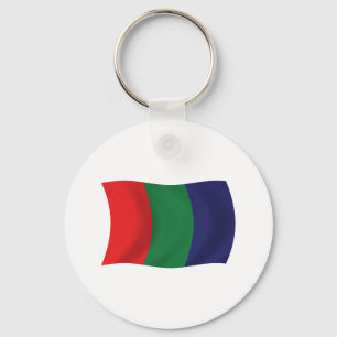 Chaveiro Pulseira com a Bandeira de Marte