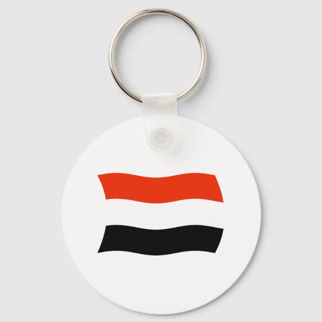 Chaveiro Pulseira com a bandeira do Iêmen (Frente)