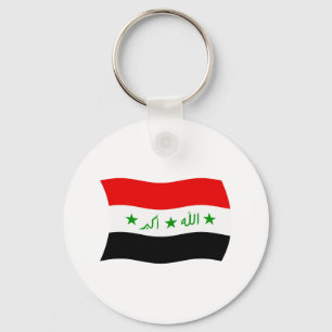 Chaveiro Pulseira com a bandeira do Iraque