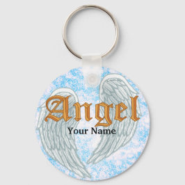 Chaveiro Pulseira com Asas de Anjo