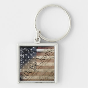 Chaveiro Pulseira com Bandeira Americana Industrial Nós O P