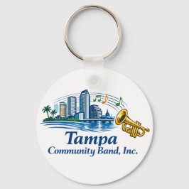 Chaveiro Pulseira com Logotipo da TCB Trompete