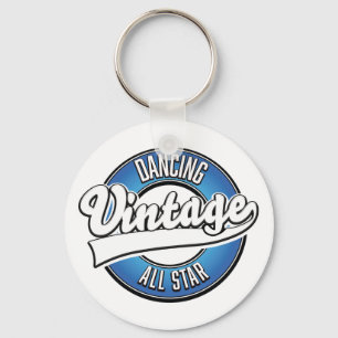 Chaveiro Pulseira com logotipo de todas as estrelas vintage