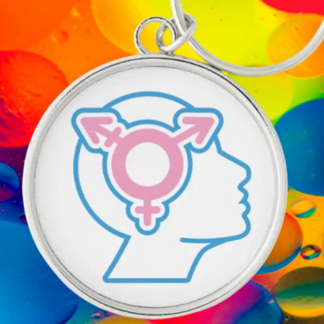 Chaveiro Pulseira com Símbolo do Orgulho Trans (Criador carregado)