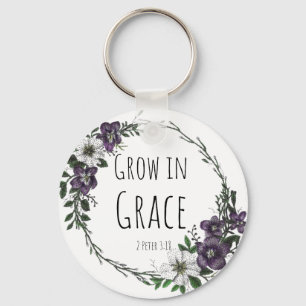 Chaveiro Pulseira Cresça na Graça