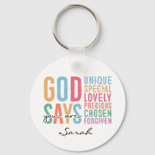 Chaveiro Pulseira Cristã Personalizada Versículo da Bíbli