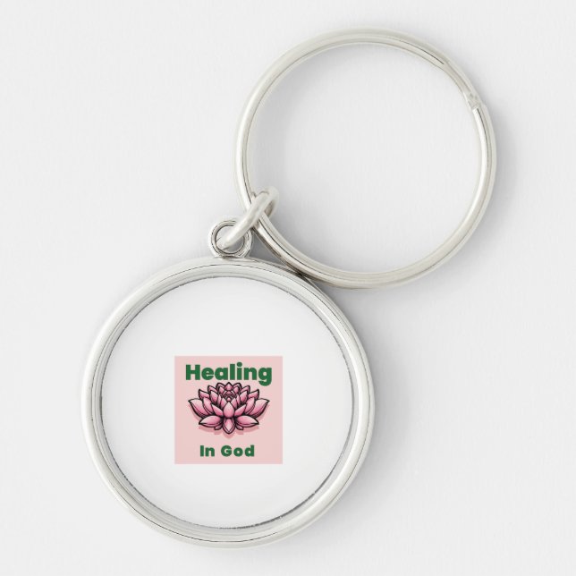 Chaveiro pulseira CURA EM DEUS (Frente)