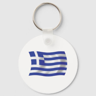Chaveiro Pulseira da Bandeira da Grécia