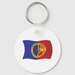 Chaveiro Pulseira da Bandeira da Nação Comanche
