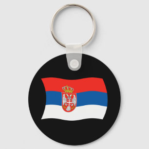 Chaveiro Pulseira da Bandeira da Sérvia