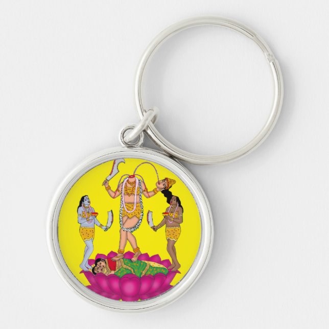 Chaveiro Pulseira da Deusa Chinnamastika (Frente)