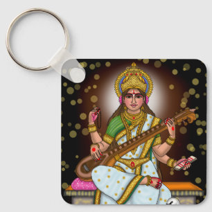 Chaveiro Pulseira da Deusa Saraswati