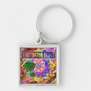 Chaveiro Pulseira de Amigos Tropicais de Huntington Beach
