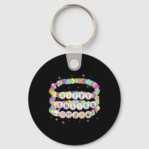 Chaveiro Pulseira de Amizade de Páscoa Coelho de Páscoa