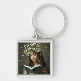 Chaveiro Pulseira de Aprendizado em Flor