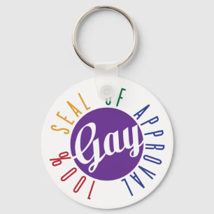 Chaveiro Pulseira de Aprovação Gay