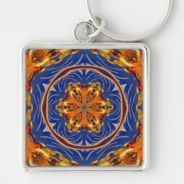 Chaveiro Pulseira de Azulejo Bizantino (Frente)