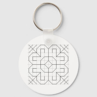 Chaveiro Pulseira de blackwork