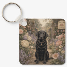 Pulseira de Cachorro Labrador Preto da Vovó