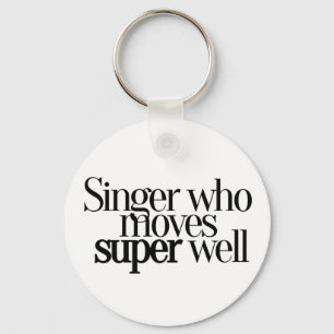 Chaveiro Pulseira de Cantora que Dança Super Bem