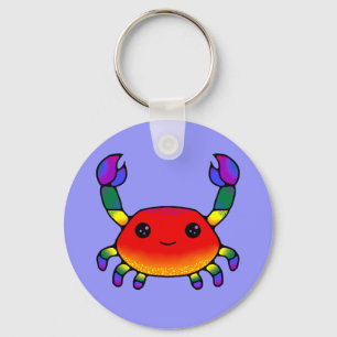 Chaveiro Pulseira de Caranguejo LGBT+ Orgulho