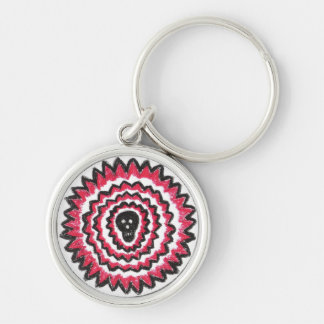 Chaveiro Pulseira de caveira redonda eletrizante