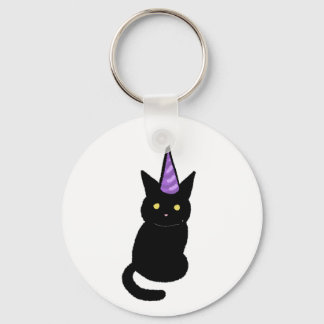 Chaveiro Pulseira de Celebração do Gato Preto