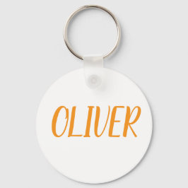 Chaveiro Pulseira de chave com anel de metal Oliver
